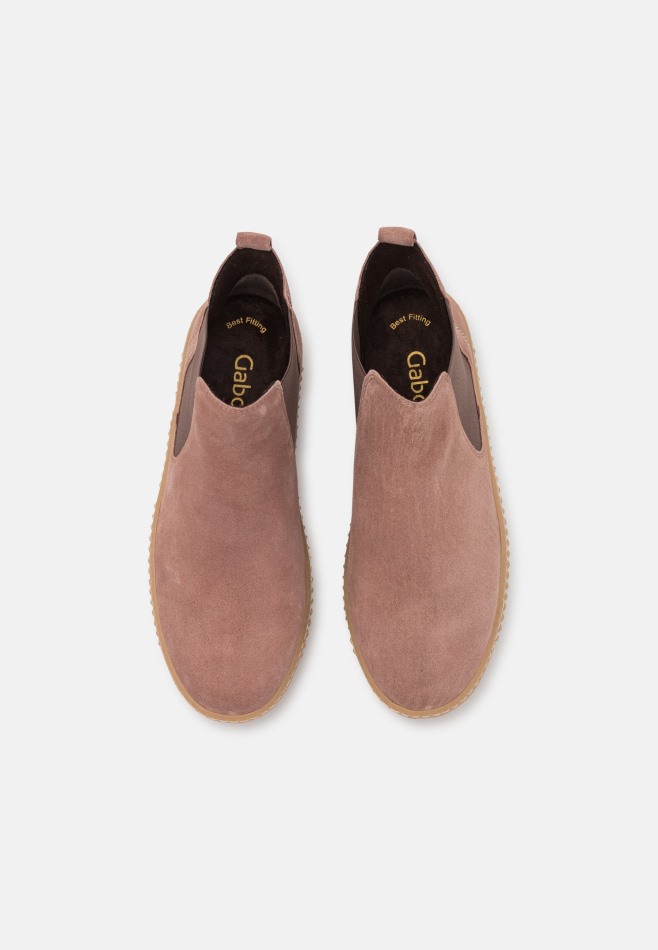 Bottines à Plateforme Gabor | Rose Foncé Exclusif/naturel